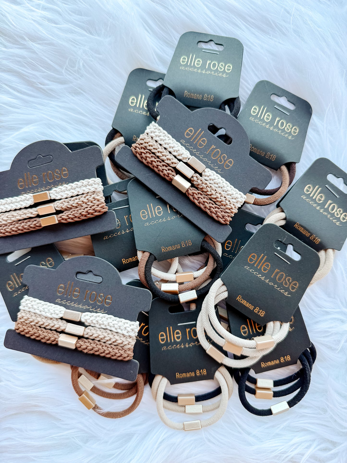 Braided Hair Tie Pack