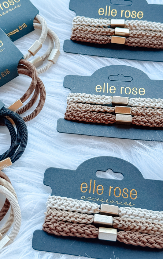 Braided Hair Tie Pack